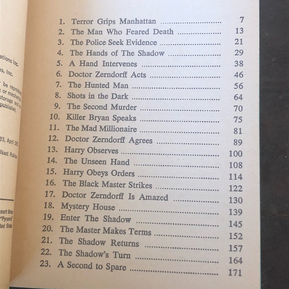 1977 Vintage Book The Shadow #2 The Black Master Maxwell Grant Paperback - Picture 7 of 9